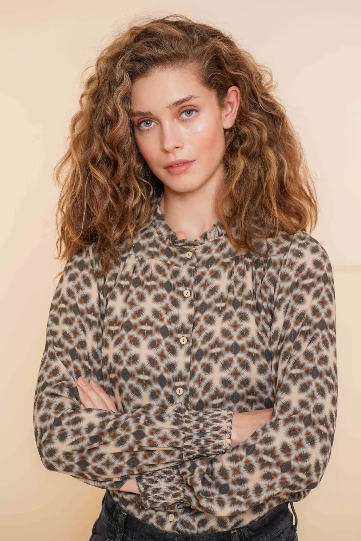 geisha_dames_blouse__2.webp Geisha Fashion Blouses*Geisha Dames Blouse 43708-20 anthracite