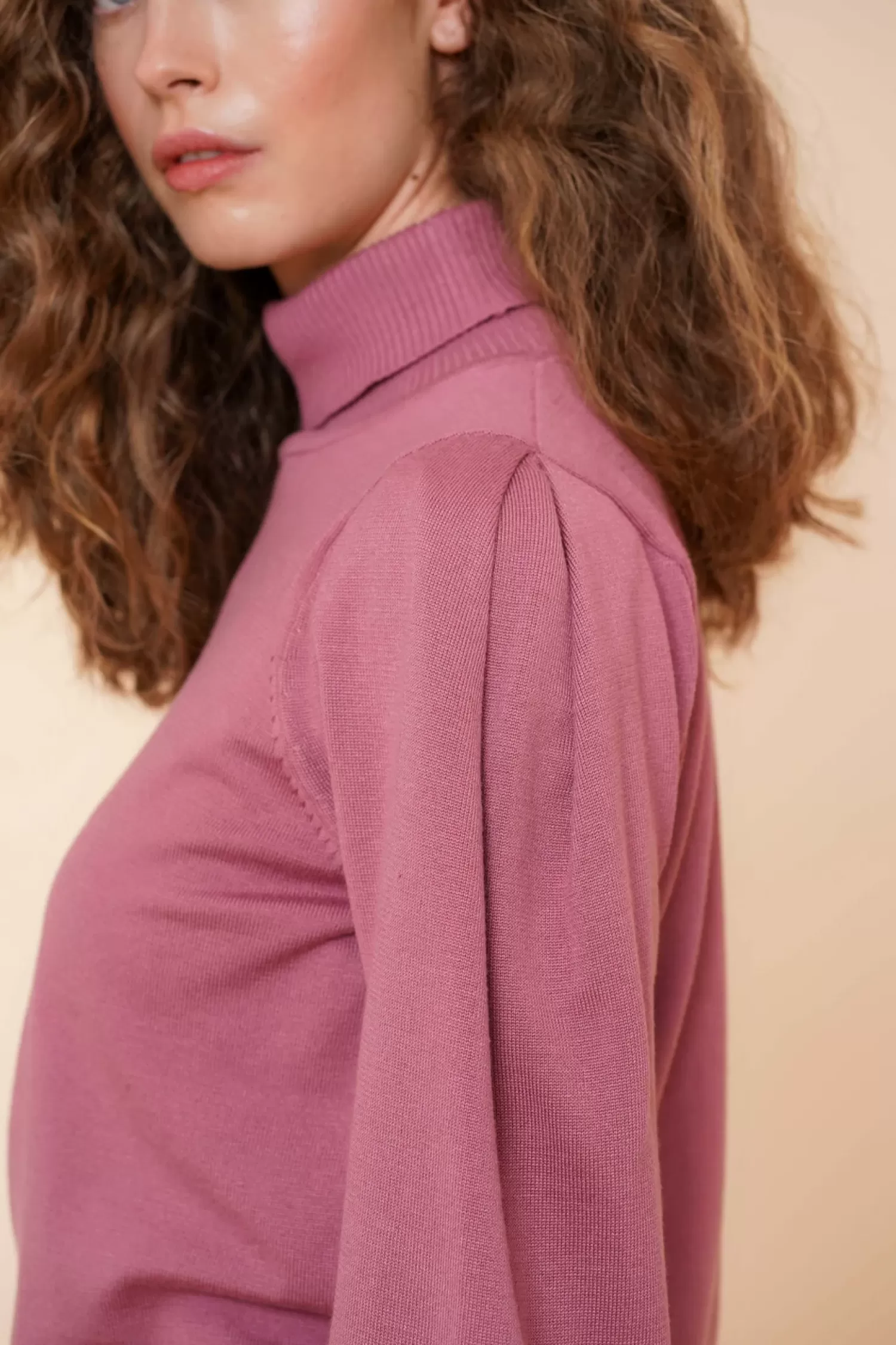 geisha_dames_coltrui_met_pofmouwen__5-1.webp Geisha Fashion Truien & Vesten*Geisha Dames Coltrui Met Pofmouwen 44566-14 old pink