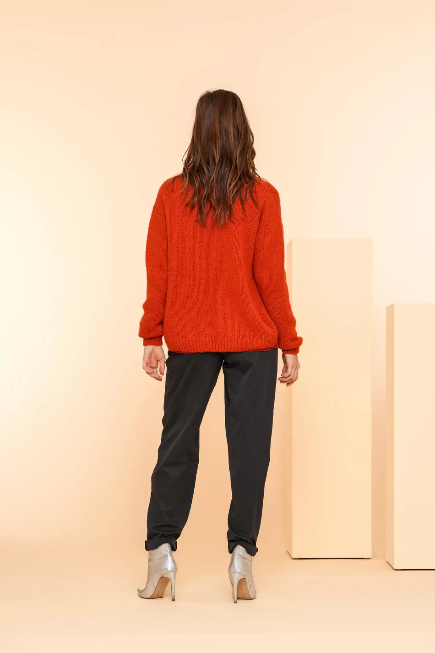 geisha_dames_gebreid_vest__4-2.webp Geisha Fashion Truien & Vesten*Geisha Dames Gebreid Vest 44585-70 oranje