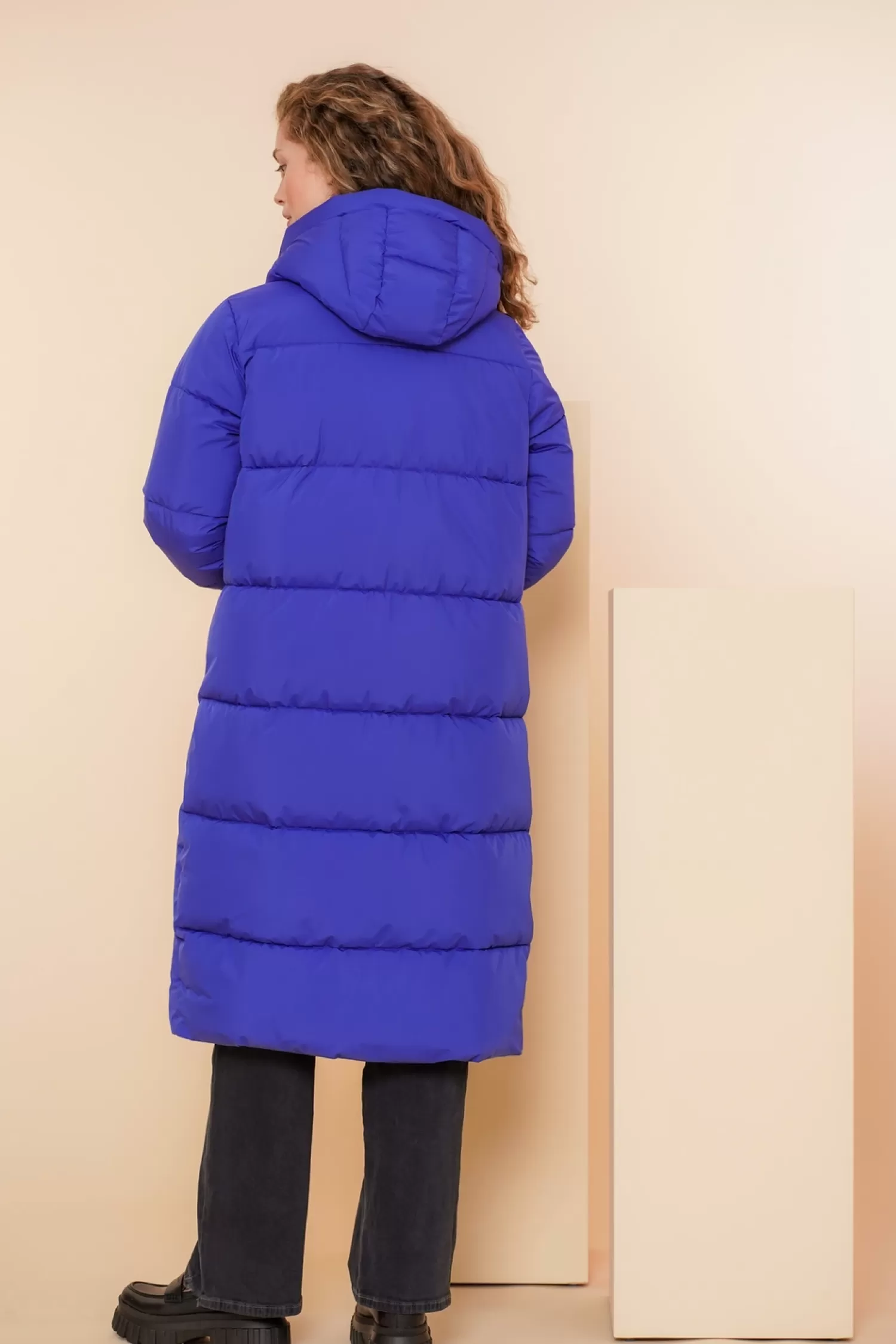 geisha_dames_lange_warme_pufferjas__2.webp Geisha Fashion Jassen & Jacks*Geisha Dames Lange Warme Pufferjas 48515-21 cobalt