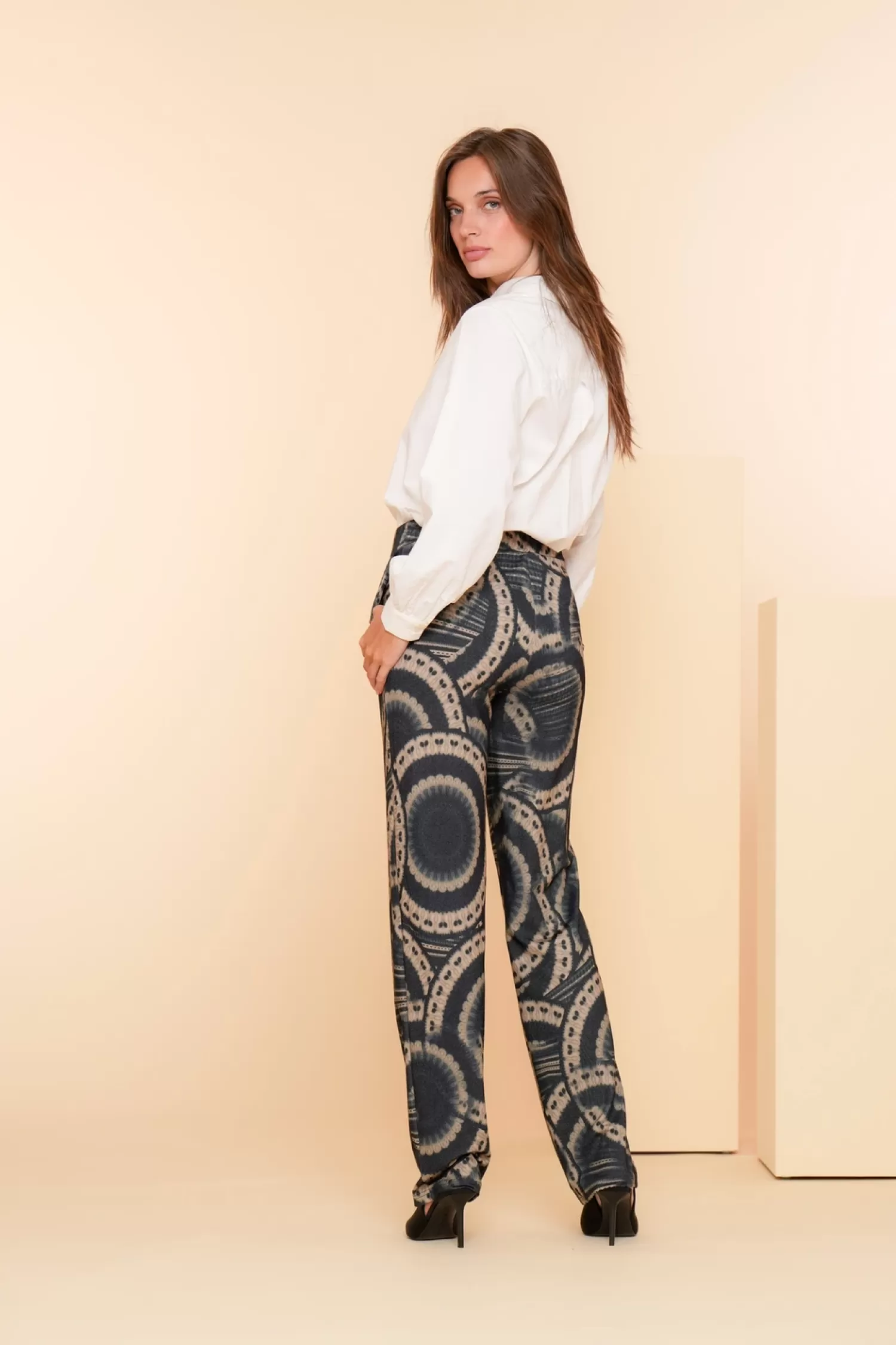 geisha_dames_pantalon_met_mandela_print__2.webp Geisha Fashion Broeken*Geisha Dames Pantalon Met Mandela Print 41660-20 navy