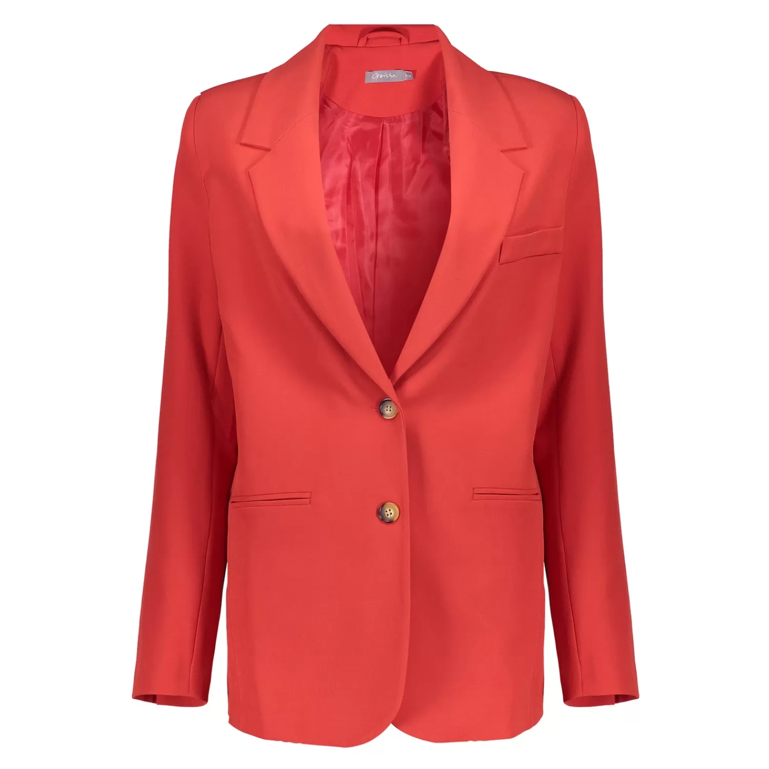 Geisha Fashion Jasjes & Blazers*Geisha Dames Regular Fit Blazer 45600-32 rood
