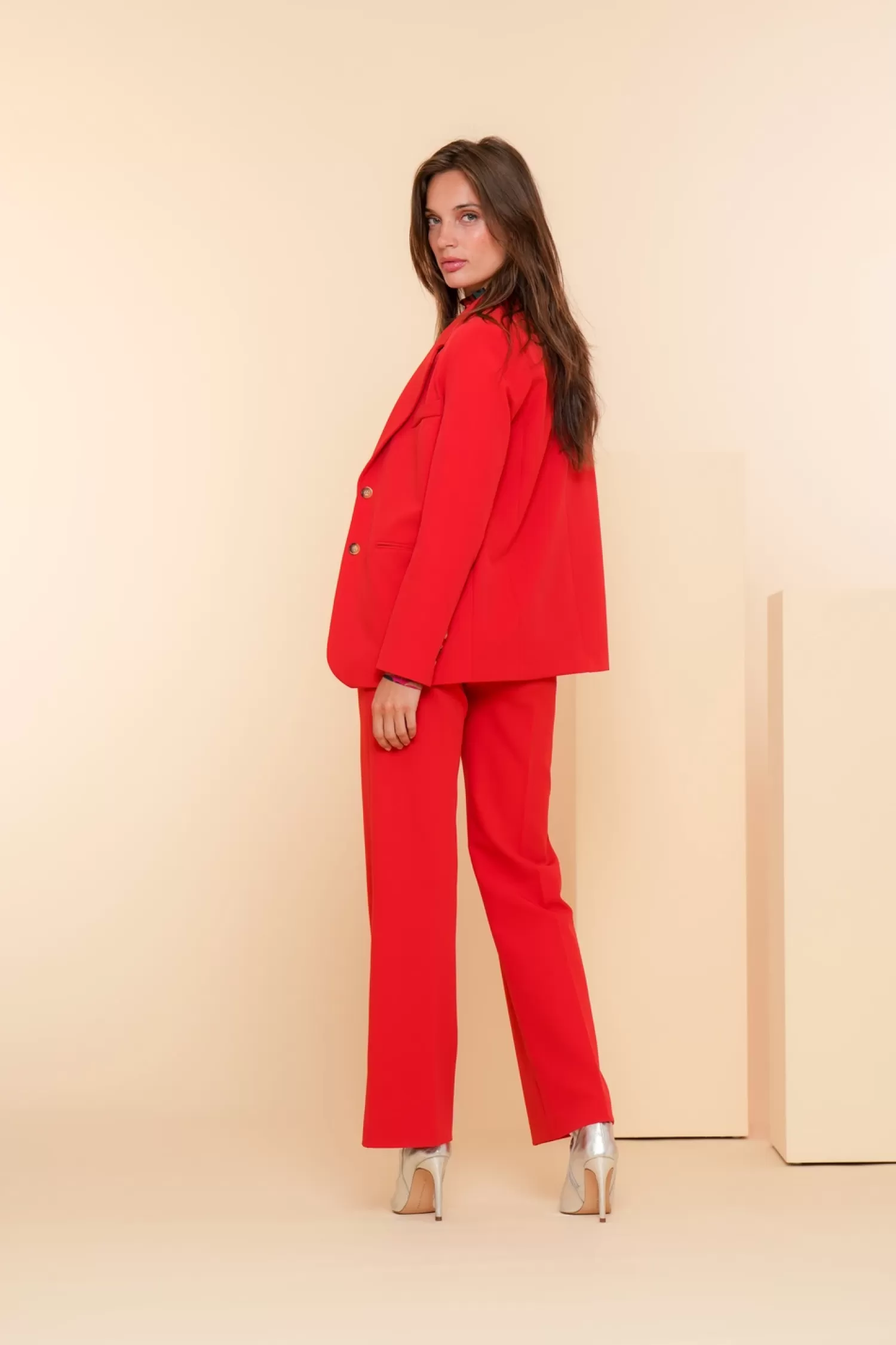 geisha_dames_regular_fit_blazer__5.webp Geisha Fashion Jasjes & Blazers*Geisha Dames Regular Fit Blazer 45600-32 rood