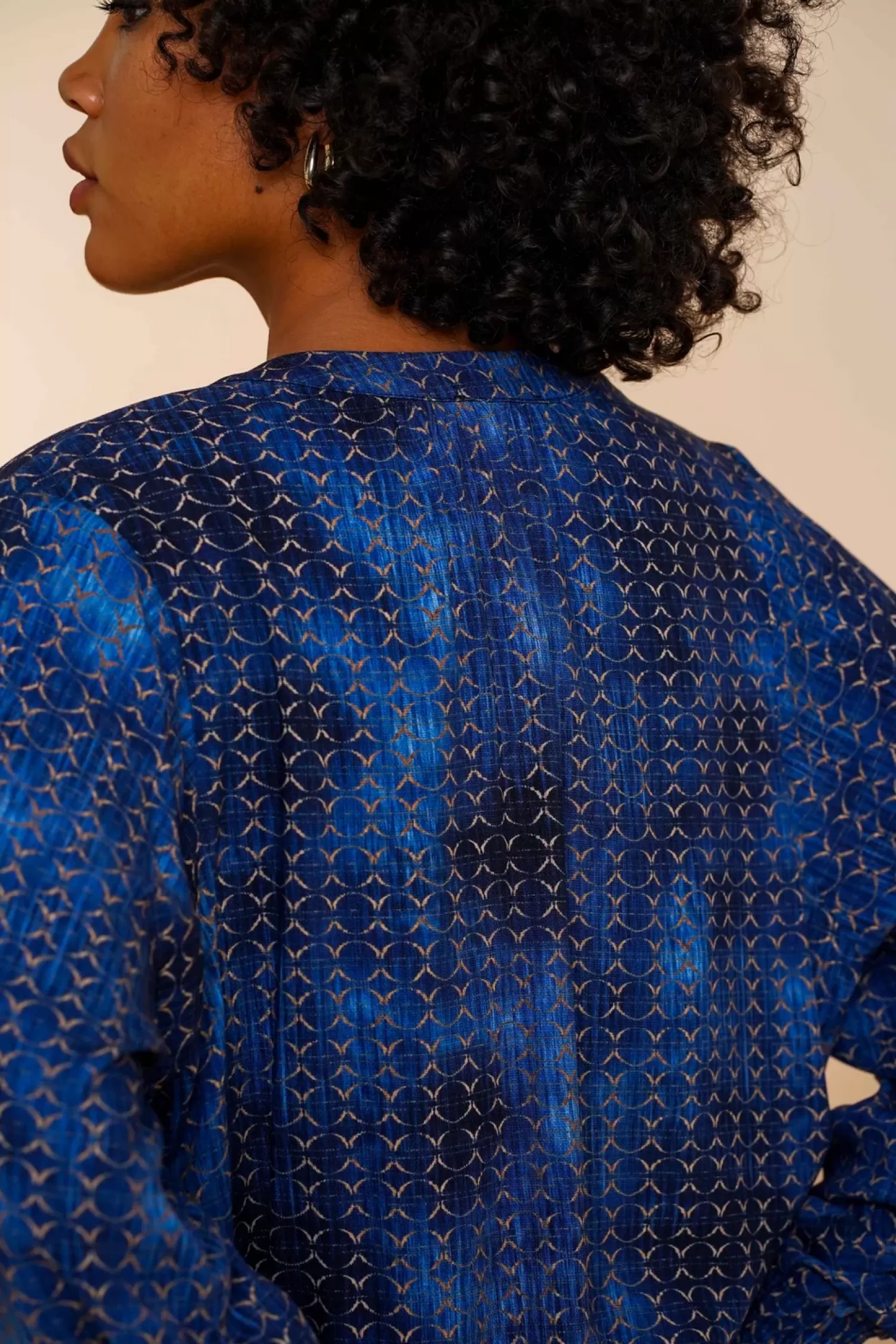 geisha_dames_top_met_allover_print__4.webp Geisha Fashion Tops & T-shirts*Geisha Dames Top Met Allover Print 43681-20 blue