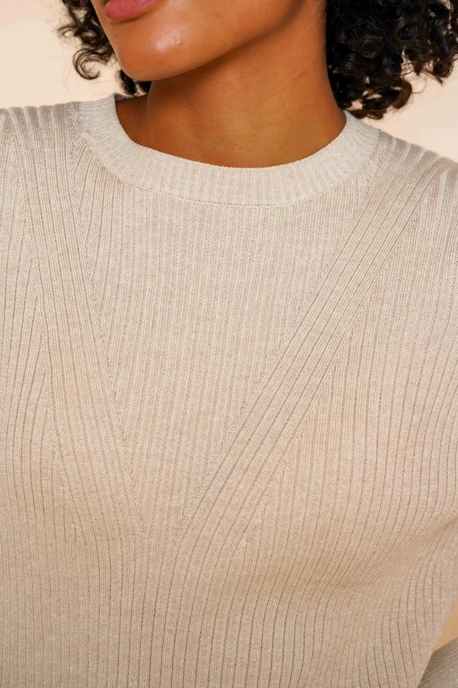 geisha_dames_trui_met_pofmouwen_en_glitter__4.webp Geisha Fashion Truien & Vesten*Geisha Dames Trui Met Pofmouwen En Glitter 44568-14 off-white