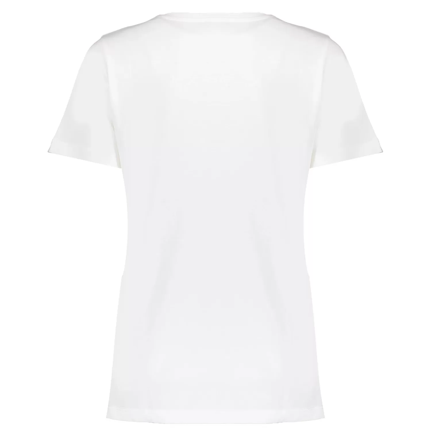 geisha_dames_wit_tshirt_met_foil_flowers__3.webp Geisha Fashion Tops & T-shirts*Geisha Dames T-shirt Met Foil Flowers 42638-24 wit