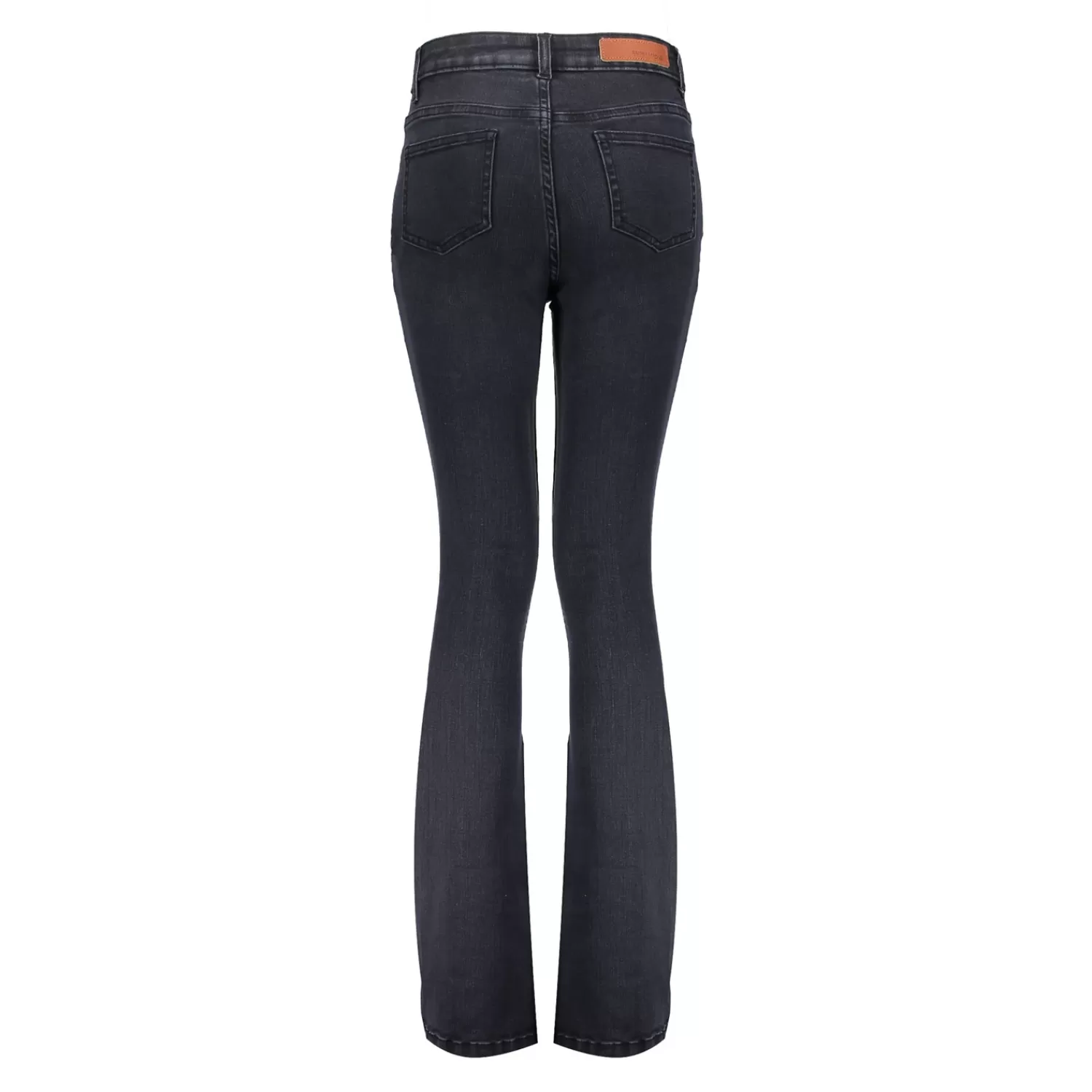 geisha_girls_high_rise_flare_jeans_k_belle_3.webp Geisha Fashion Broeken | Denim*Geisha Girls High Rise Flare Jeans 41601K-50 BELLE black denim