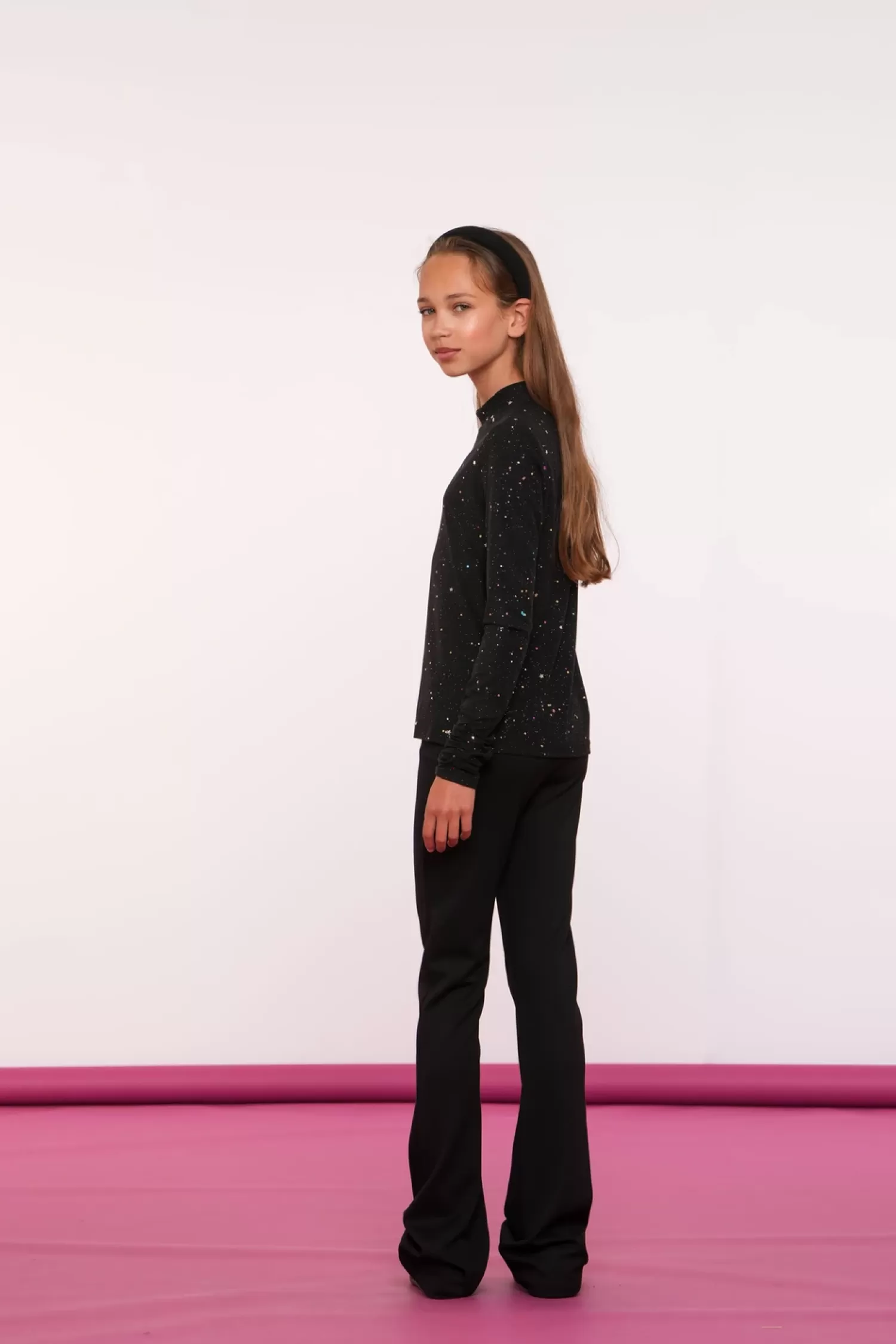 geisha_girls_top_met_glimmende_sterretjes_k_2.webp Geisha Fashion Tops & T-shirts*Geisha Girls Top Met Glimmende Sterretjes 42630K-24 zwart